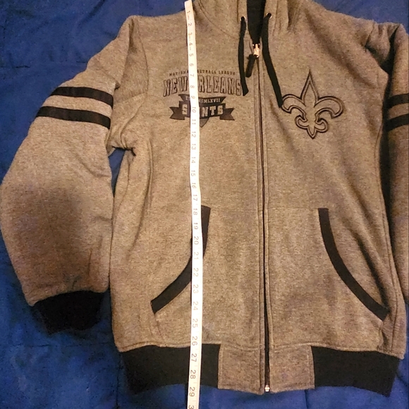 NFL New Orleans Saints Reversible Jacket Men's Size Small - Picture 2 of 16